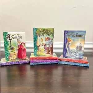 90’s VTG Kid’s Tormont Fairytale 9 Book Lot, Cinderella, Little Mermaid & more